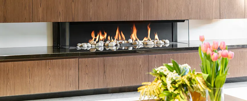 Double-height Fireplace Design Refurbishment in Scarsdale, New York